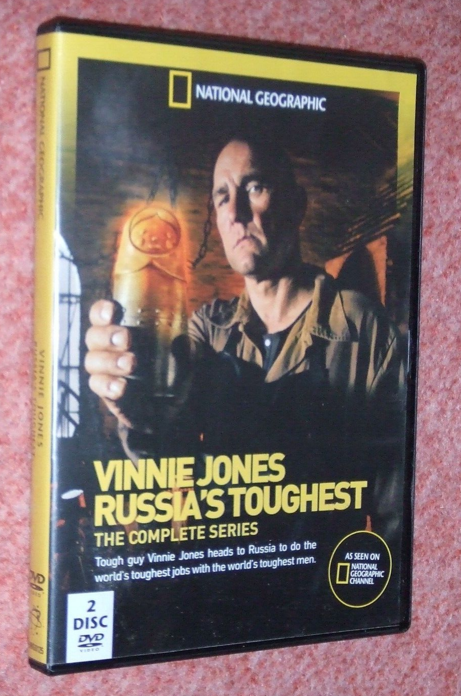 Vinnie Jones : Russia's Toughest, UK 2 Disc DVD (2013) 6 Part Documentary