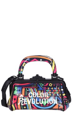 RB1240113009 Hand- und Schultertaschen ROBERTA DI CAMERINO Damen schwarz BZ0037_KLEID