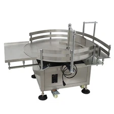 Automatic Bottle Organizer 110V Tabletop dia. 31.5in Bottle Collecting Machine