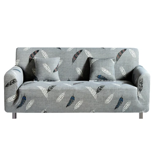 Printed Slipcover Sofa Covers Spandex Stretch Couch Cover Furniture Protector - Picture 73 of 89