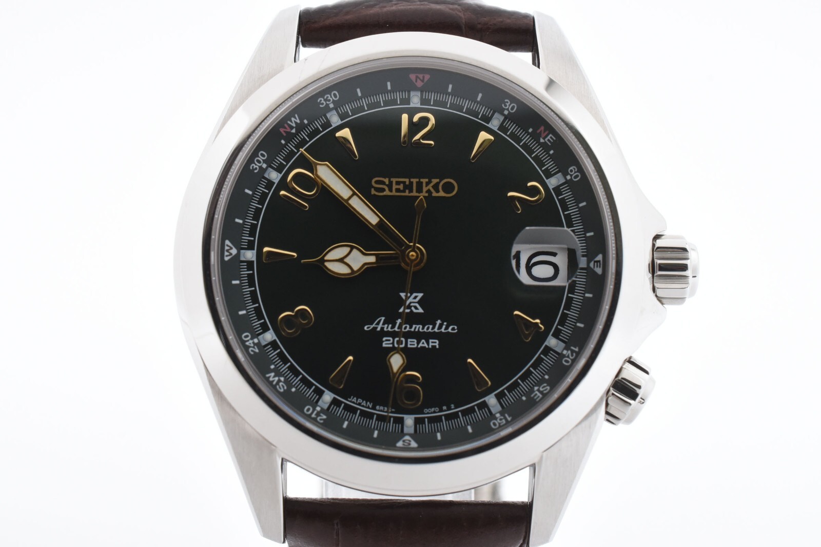 [Top Mint] Seiko Alpinist Prospex 6R35-00E0 SBDC091 Green Men's Watch Automatic image 5