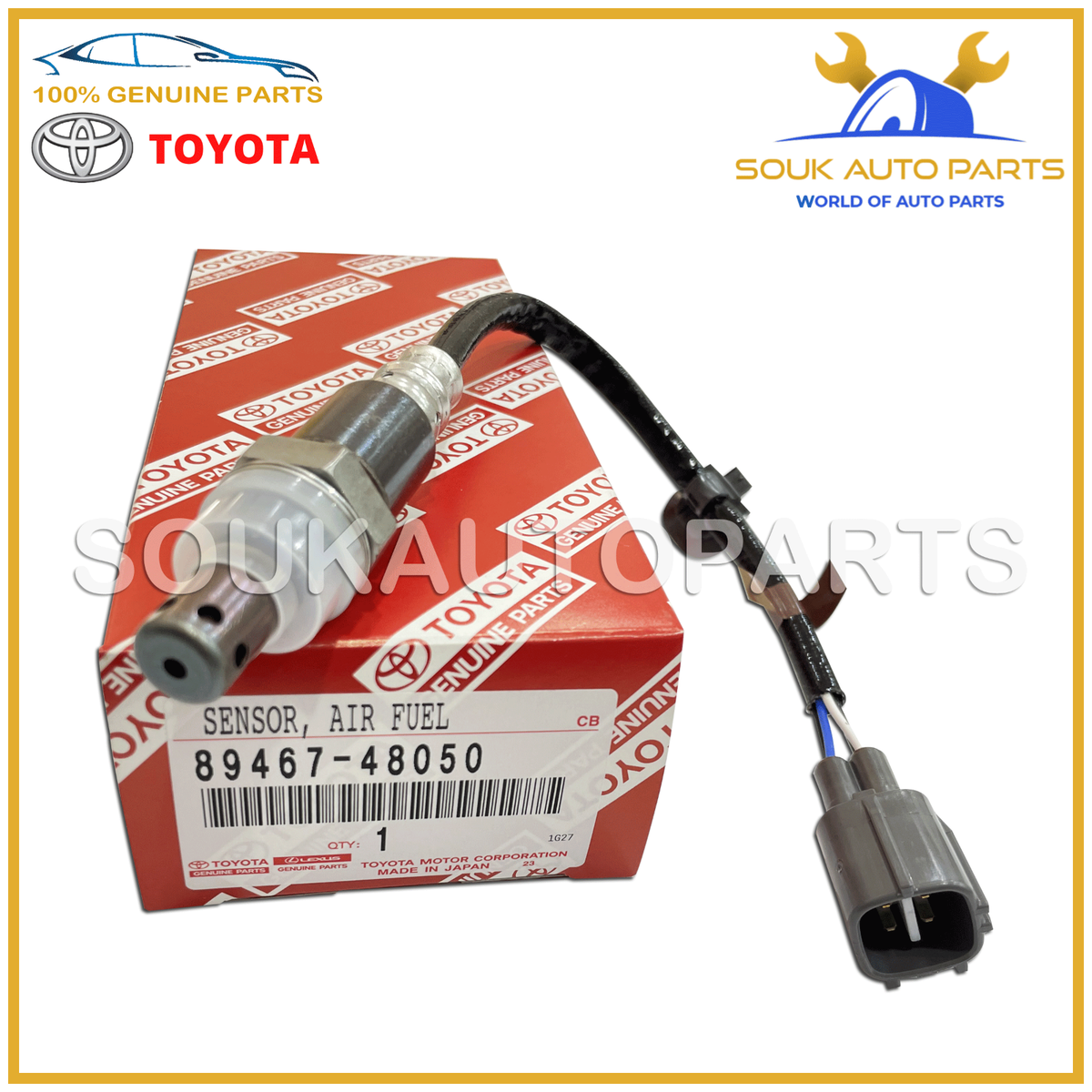 89467-48050 Genuine Toyota SENSOR, AIR FUEL RATIO 8946748050 OEM