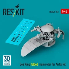1/48 ResKit RSU48-0353 Sea King folded main rotor for Airfix kit (3D printed)