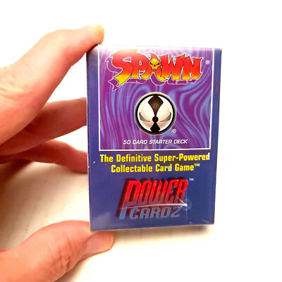 Spawn Power Cardz 50-Card Sealed Starter Deck 1995 Collectable Card Game CCG