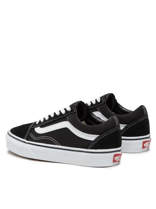 Vans Old Skool Scarpe da Ginnastica Unisex Adulto - Black/White - Immagine 2 di 4