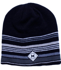 Michigan Wolverines Beanie Uncuffed Winter Knit Hat Cap Toque NEW