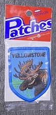 Voyager emblems Yellowstone embroidered patch Moose Iron on NIB FREE Shipping