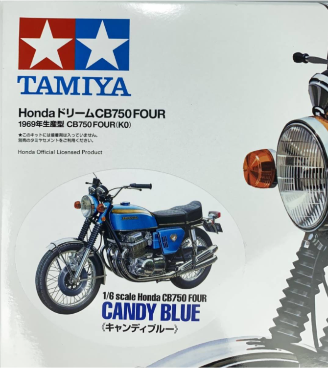 タミヤ CB750FOUR 1/6 キャディブルー 新品 2025年最新】1/6 CB750F