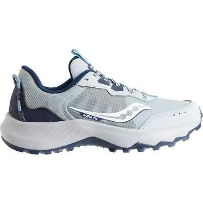 Saucony Aura TR S10863-115 Sneakers Women's 6.5 Gray Trail Running Shoes TF5408