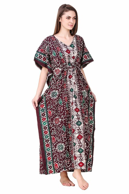 Women's Cotton Kaftan Nighty | eBay