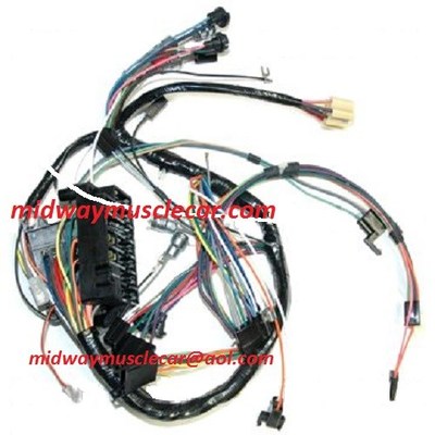 dash wiring harness 66-67 Pontiac GTO LeMans Tempest | eBay