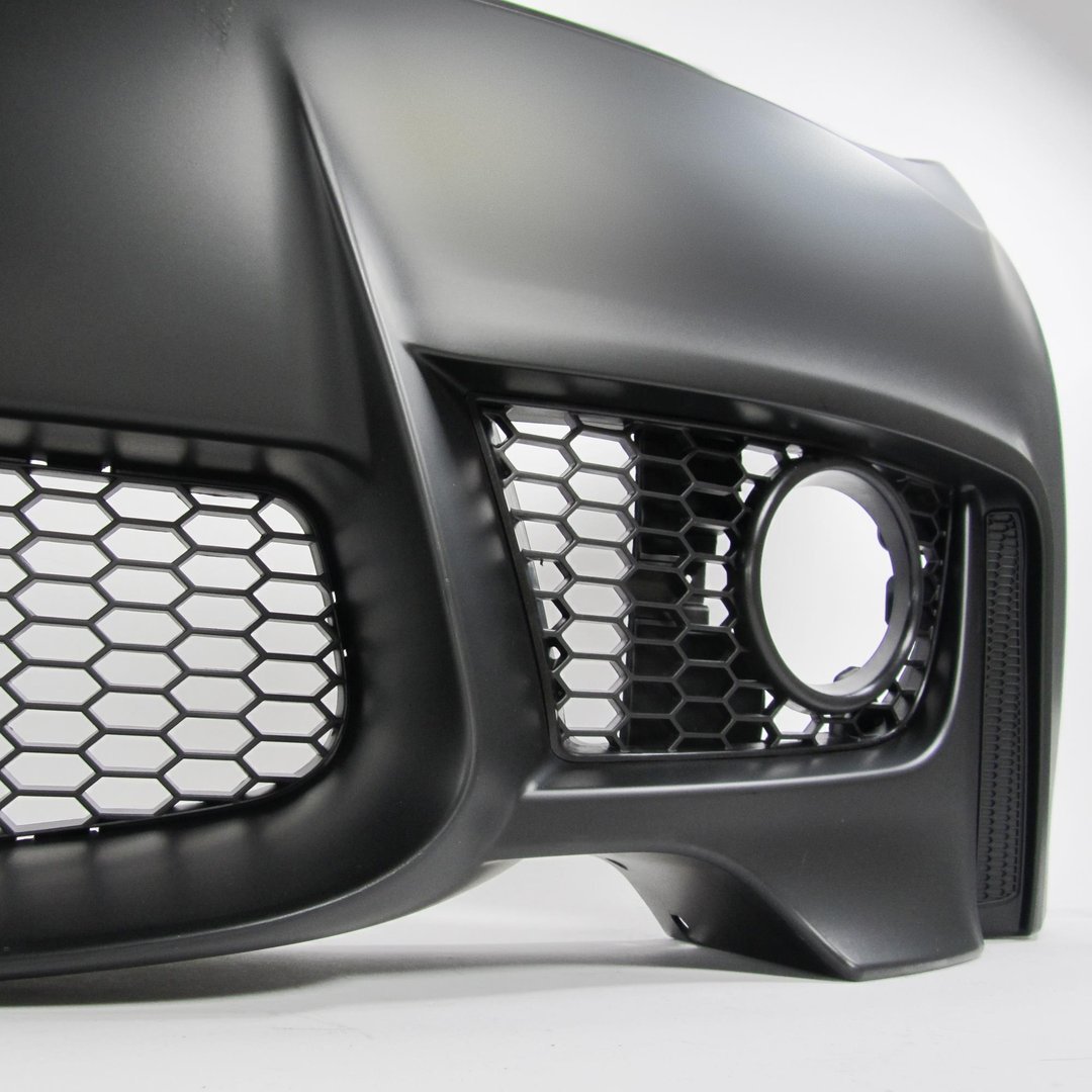 Pare-choc BMW E87 E81 E82 E88 style M1 avec antibrouillard et calandre - 2