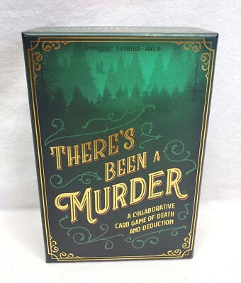 There's Been a Murder Card Game Collaborative Of Death And Deduction