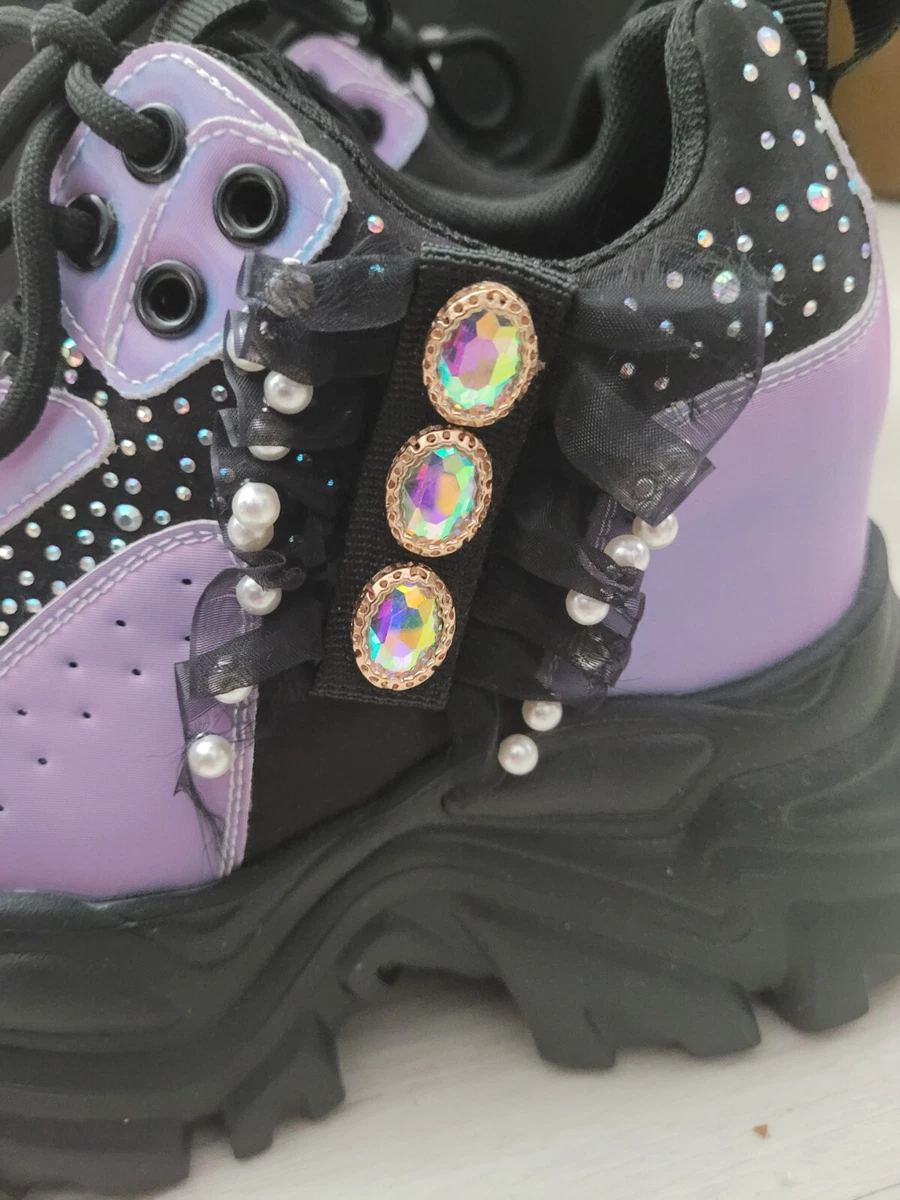 Fever gem shop embellished trainers