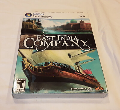East India Company PC DVD-ROM Game 2009 SHIPPING BUSINESS TYCOON NAVAL BATTLES