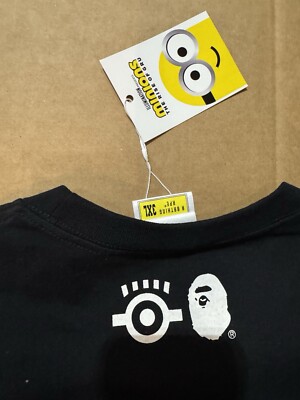 BAPE x Minions 01 Tee [black] Size 3XL Brand New | eBay