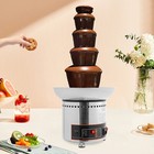 5 Tiers Electric Chocolate Melting Fountain Machine Chocolate Fountain Machine