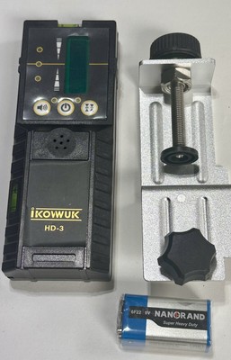 IKOVWUK Laser Detector for Laser Level Digital Receiver Working Range Up to 200