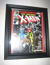 X-Men Pin-up FRAMED #31 by John Byrne Beast Phoenix Professor X (with Banshee, N