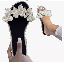Las mejores ofertas en Sandalias de perla