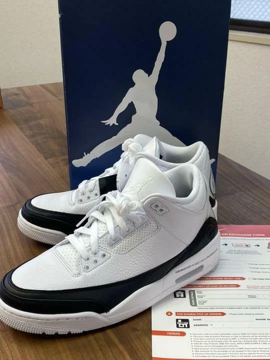 AJ3 ナイキ ジョーダン3 フラグメント 27センチ