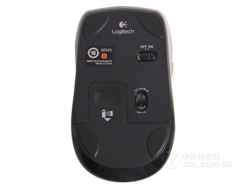 Logitech M545 Black wireless 1000 DPI Gaming Mouse - Picture 3 of 3