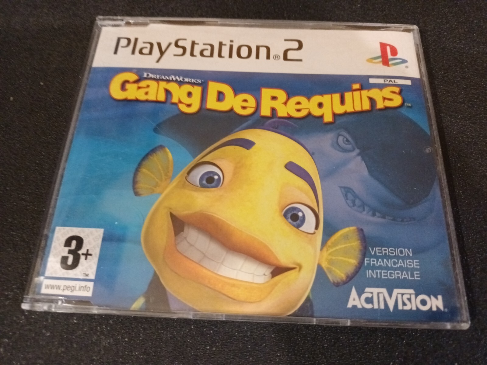PS2 Playstation 2 PAL gang de requins promo press presse shark tale