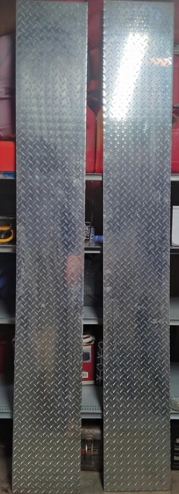 Placa de diamante de acero inoxidable SS 1/4 de espesor 72'x15' Foto 4 de 4