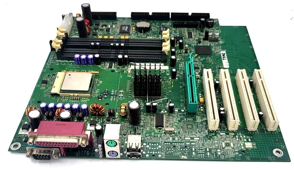 DELL DIMENSION 8200 MOTHERBOARD 01T751 + 2.0 GHz INTEL PENTIUM 4 CPU SL6GQ - Image 2 of 4
