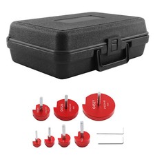 7PCS PVC Pipe Reamer Kit Fitting Socket Saver SCH Plumbing Tools fit 1/2" Drills