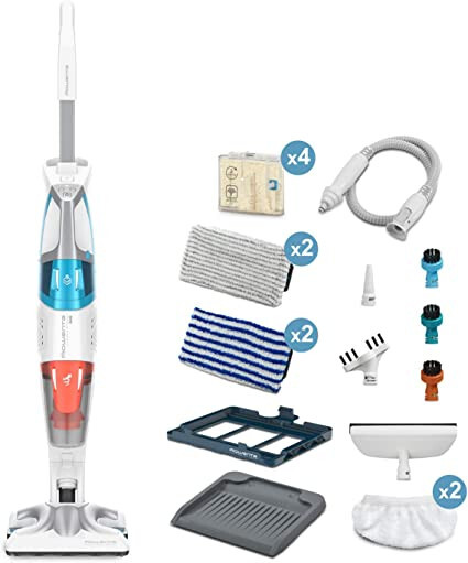 Rowenta Clean & Steam Multi, Limpiador a Vapor 2 en 1, 1700 W, Modelo ‎RY8544