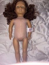 Battat Our Generation Red Brown head Doll 18" With Curly Hair Blue Eyes Freckles