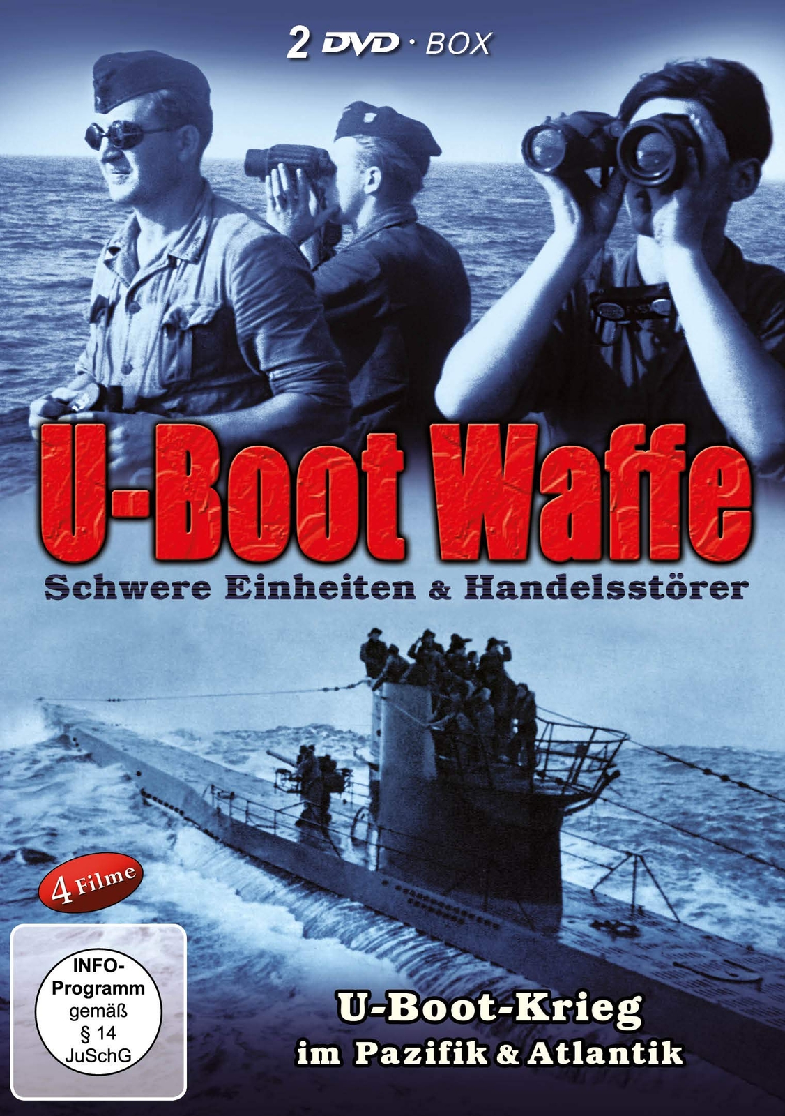 U-Boot Waffe-Deutsche U-Boote im 2. Weltkrieg - Das Boot - Die Grauen Wölf (DVD)