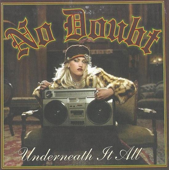 No Doubt Underneath It All CD Europe Interscope 2002 single in card sleeve