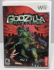 Godzilla Unleashed Nintendo Wii Atari 2007 Kaiju Fighting Game Case & Disc