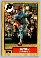 1987 Topps #163 Kevin Gross Phillies