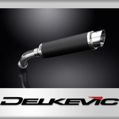 BMW R1200GS 2010-2013 Echappement KIT-Silencieux 350mm Rond Carbone - Photo 1/4