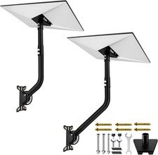 Starlink Gen 3 Wall Mount for Standard 4/4X/V3 Dish - Heavy Duty Alloy Steel