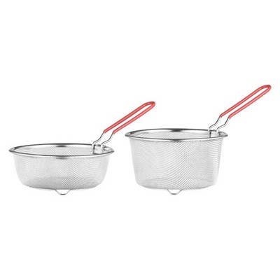 Friteuse Korb Netz French Chip Servierkorb Kochen Werkzeug Vielseitig Tisch Essen
