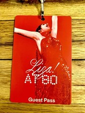&ldquo;Liza at 80&rdquo; Carnegie Hall Backstage Pass 2026. LIZA MINNELLI. Rare!