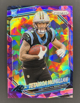 2025 Panini Prizm Tetairoa Mcmillan Rookie Purple Ice /225 #311 (RC) - Panthers