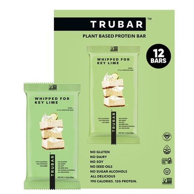 Vegan Protein Bar, Whipped for Key Lime, Gluten , Plant Based, High Fiber, Da...