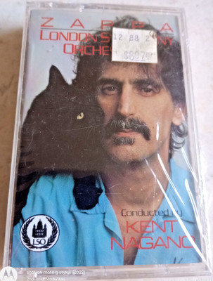 NEW SEALED FRANK ZAPPA LONDON SYMPHONY ORCHESTRA LSO II CASSETTE TAPE