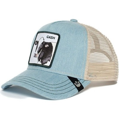 Tier Cartoon Snapback Baumwolle Baseball Cap Männer Frauen Hip Hop Mesh Trucker