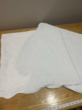 Piu Belle Euro Sham Set Of 2 23" Oversize Texture White Pillow Cover