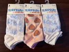Stride Rite Surprize Girls Socks 3 3-Pack- Pink, White, Cream NWT Shoe Size 7-2
