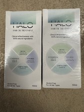 2 Pack Halo Hair Oil Treatment 100 ML For All Hair Types New In Box Exp 09/2026