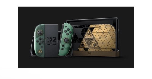 Console Nintendo Switch 2 Legend of Zelda 40th Anniversary Edition PRÉVENTE ✅ - Photo 2/7