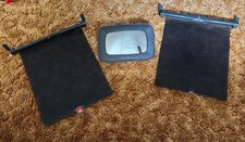 Eddie Bauer Dual Facing Mirror Plus Two Safety 1st Retractable Car Window Shades