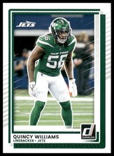 Quincy Williams 2025 Donruss #157 New York Jets